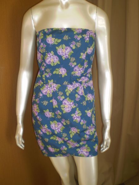 Vestido estampado tecido - PC020063