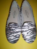 Sliper camurça Zebra Bege - sp10 - 35