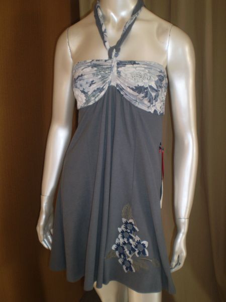 Vestido Moletinho Cinza - PC020005